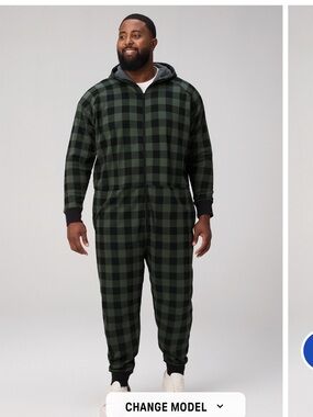 Fabletics The Go-To Fleece Hooded Onesie